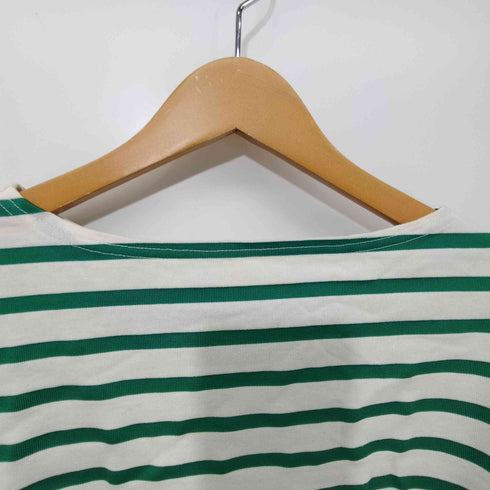 ビューティーアンドユースユナイテッドアローズ BEAUTY & YOUTH UNITED ARROWS BY ワイドボーダーパフスリーブボートネックカットソー レディース